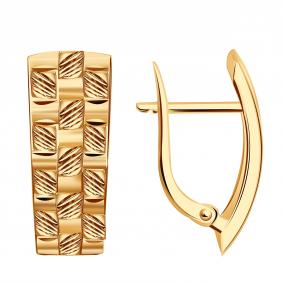 Золотые серьги МАГНАТ МА 011799 МА 011799 фото